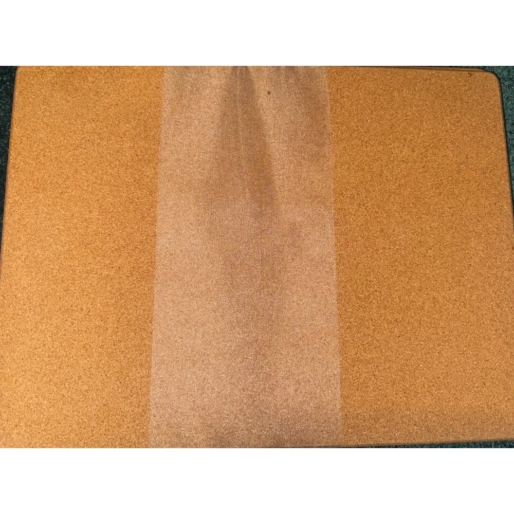 Lenox Holiday Holly Plaid Ribbon Cork Backed Placemats Set of 5 Christmas Cream